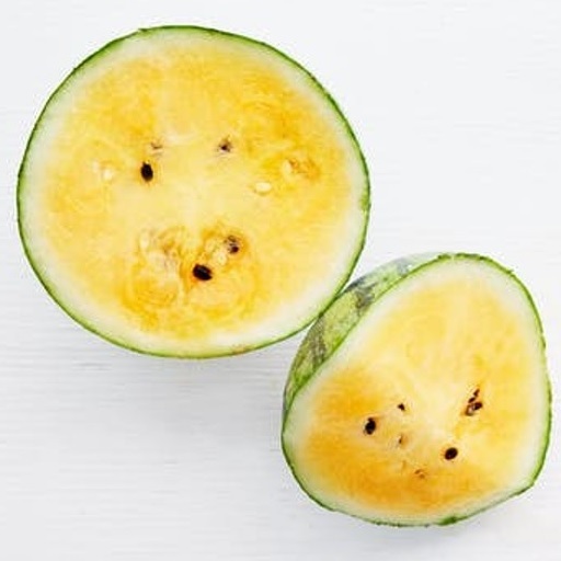 yellow baby watermelon - goodeggs
