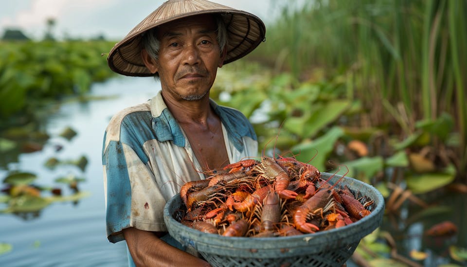 Crayfish farming